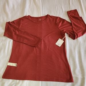 a.n.a. Women's Red Long Sleeve Top Size XL